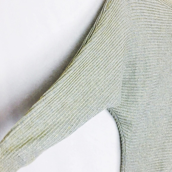 LAMB&FLAG Off The Shoulder Knit Metallic Sweater - Picture 8 of 8